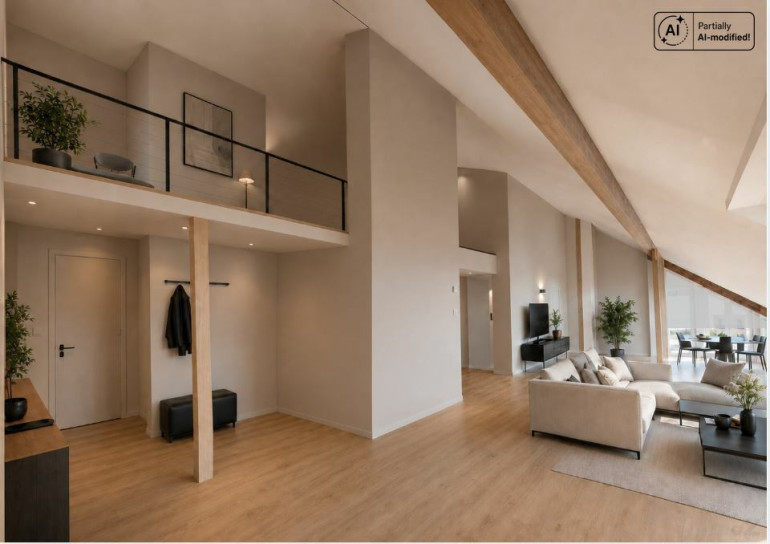 Wohnung - 8010, Graz,06.Bez.:Jakomini - Stilvolles Penthouse-Loft mit Galerie, 2 Dachterrassen & Schlossbergblick –  Augartenpark & TU in wenigen Gehminuten erreichbar! Förderung!