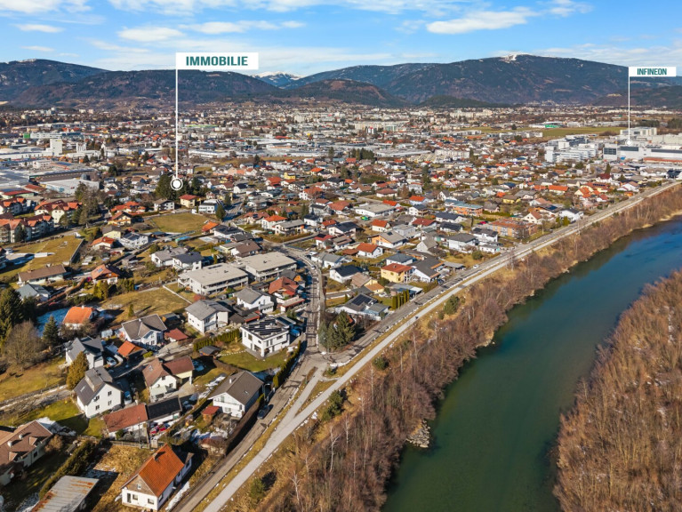 Wohnung - 9500, Villach - Wohnen am Gailweg zwischen Infineon und Atrio! Für Anleger