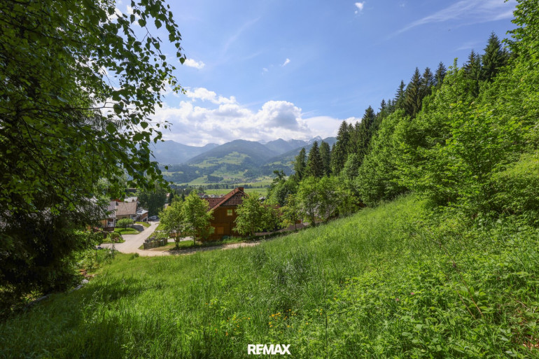 Grundstück - 8967, Weißenbach - Baugrundstück mit Bergblick in Weißenbach bei Haus