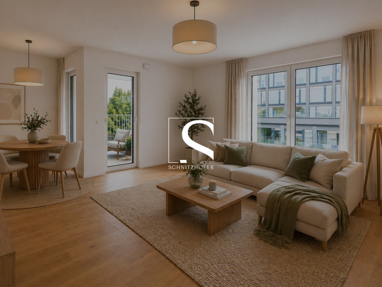 Wohnung - 5020, Salzburg - DAS STADTGLÜCK "NEUNZEHN" | 3-Zimmer Wohnung mit Loggia | Barrierefrei & Tiefgarage | Provisionsfrei