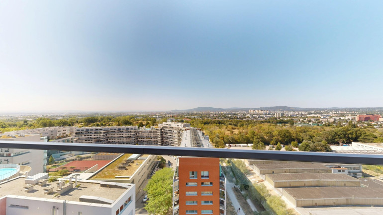Wohnung - 1100, Wien - Panorama über Wien | Großzügiges Wohnen mit Loggia, Pool & Wellness im 15. Stock