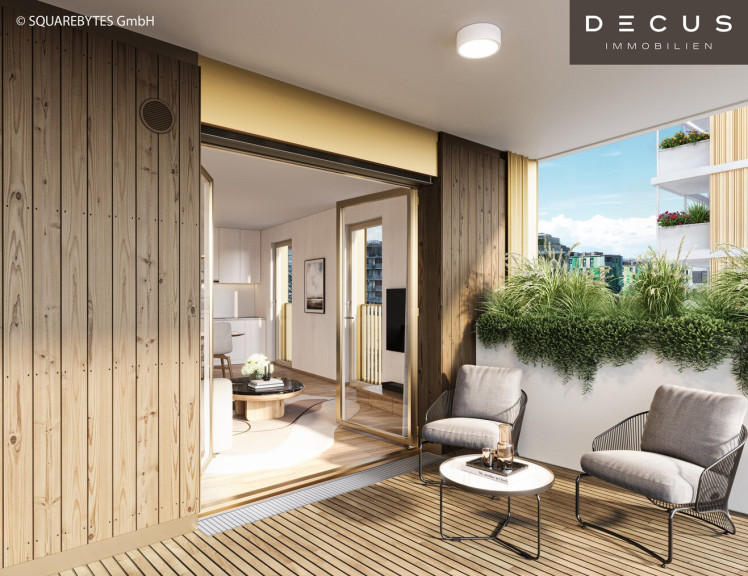 Wohnung - 1030, Wien - | ZWEI ZIMMER | NATÜRLICH DRAUSSEN | BF 14A | ANLEGER | VILLAGE IM DRITTEN | FERTIGSTELLUNG 2027