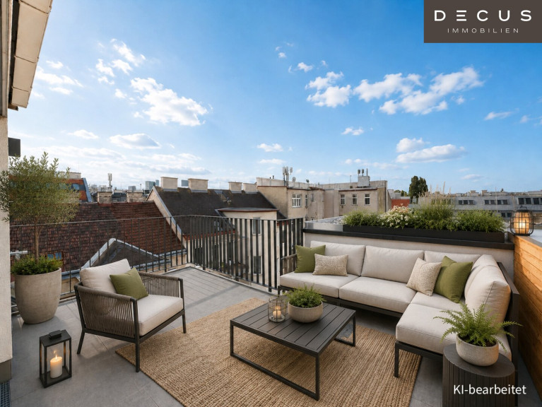 Wohnung - 1120, Wien,Meidling - | 3 ZIMMER WOHNUNG | STILVOLLE MAISONETTE | GROSSZÜGIGE TERRASSE | TOLLER WEITBLICK | MEIDLING |