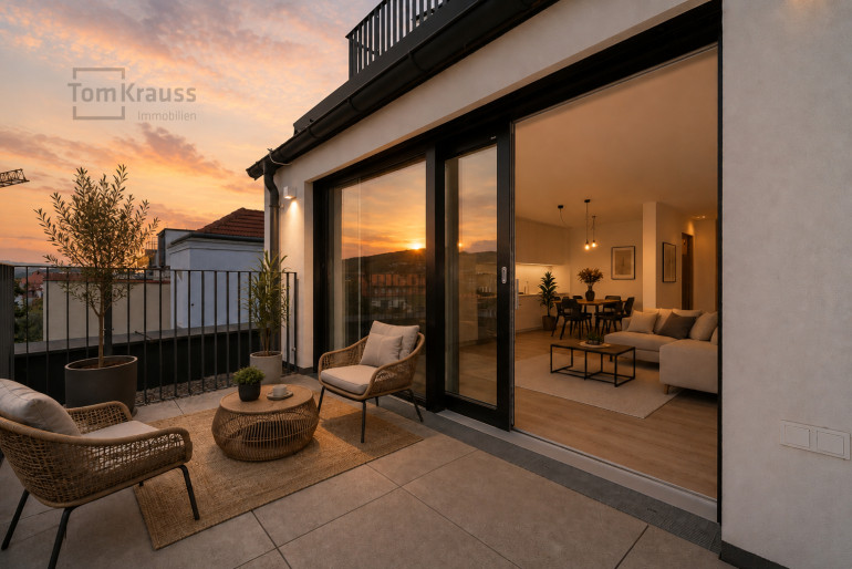 Wohnung - 1140, Wien - ABENDSONNE & RUHE. DACHGESCHOSSWOHNUNG MIT TERRASSE