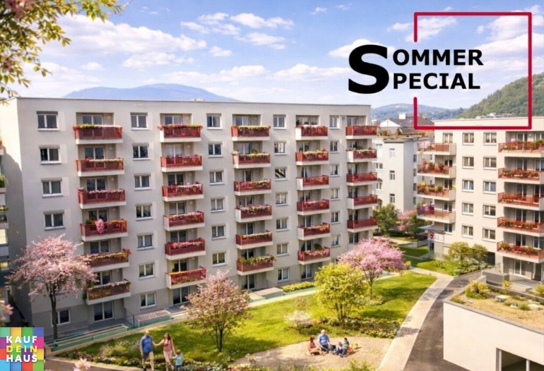 Wohnung - 8020, Graz - AKTION! 2 MONATE MIETFREI!  KOMPAKTE 3 ZIMMERWOHNUNG MIT BALKON!