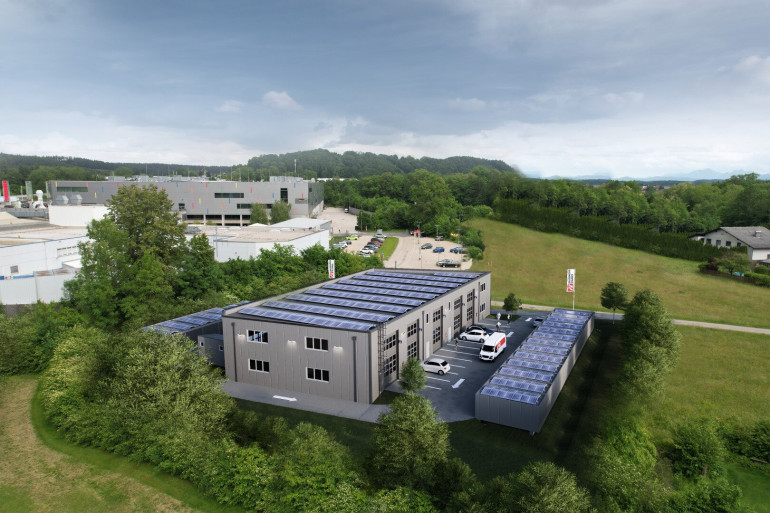 Halle / Lager / Produktion - 4840, Vöcklabruck - KAUF / MIETE, BEZUG ENDE 2026! Betriebs-/Produktions- oder Lagerhallen mit Flächen von 63 - 120 m² zu verkaufen / vermieten in Vöcklabruck / Nähe Varena (Top 7)