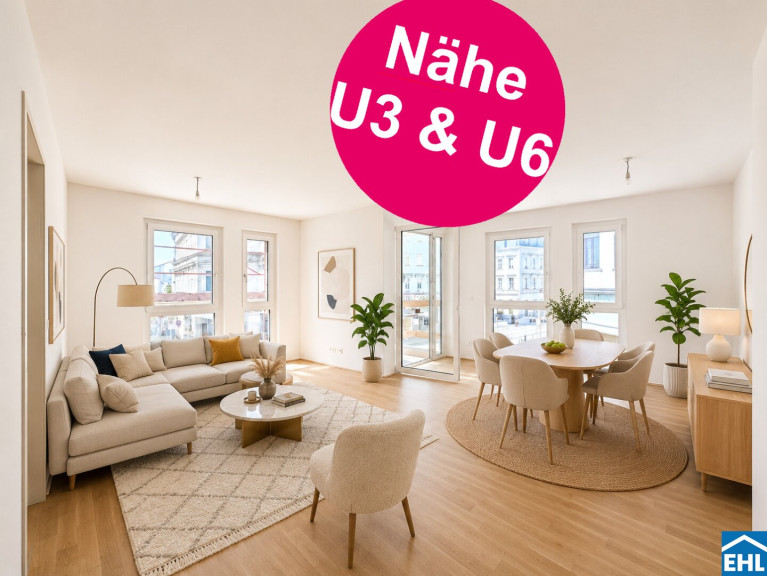 Wohnung - 1150, Wien - ERSTBEZUG | Urban & Grün wohnen | U3 & U6 | Private Freifläche