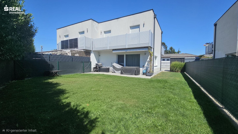 Haus - 2231, Strasshof an der Nordbahn - Baujahr 2018: Moderne 4-Zimmer Doppelhaushälfte mit Garten