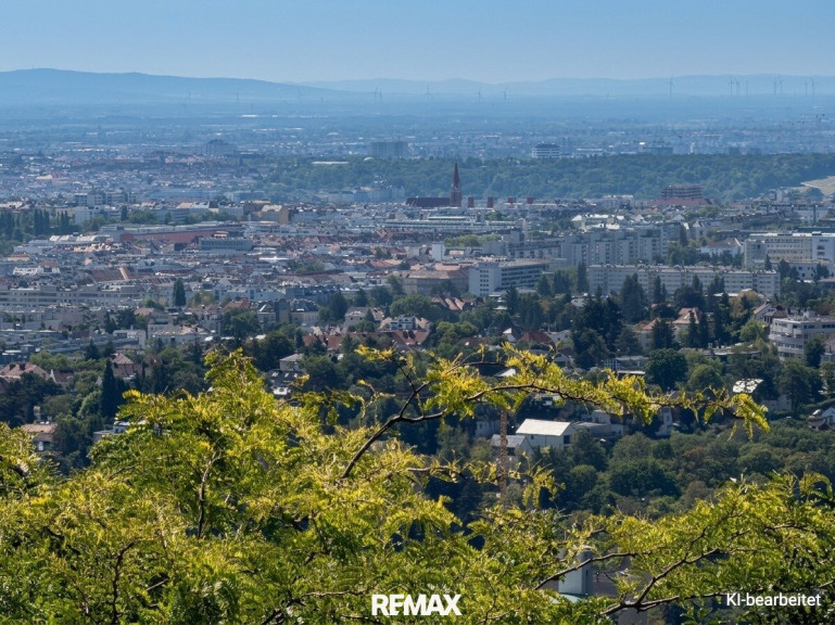 Grundstück - 1180, Wien - Panoramablick der begeistert - entzückendes Grundstück am Schafberg