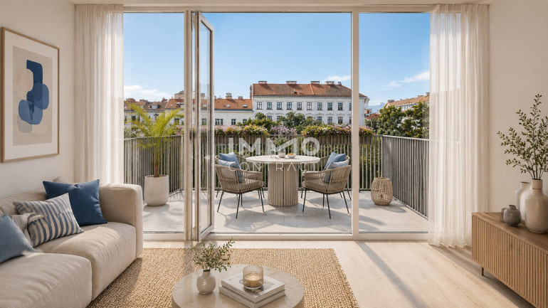 Wohnung - 1160, Wien - U6 Burggasse: Perfekt geplante 2 Zimmer Wohnung, WOHNEN AM PARK - Urban & Grün
