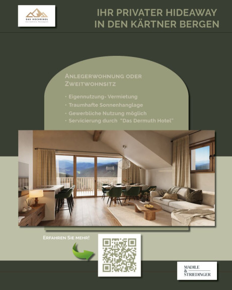 Wohnung - 9571, Hochrindl - Das Hochrindl - Wohnanlage mit Panoramablick und Zweitwohnsitzwidmung