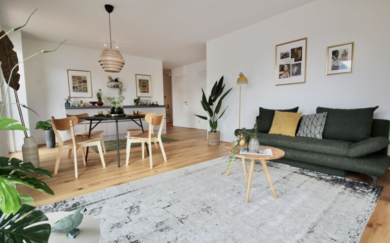 Wohnung - 6020, Innsbruck - Neubau 3-Zi-Wohnung (Top 17) mit 2 Balkonen, Fußbodenheizung & Aufzug in Innsbruck, Erstbezug!