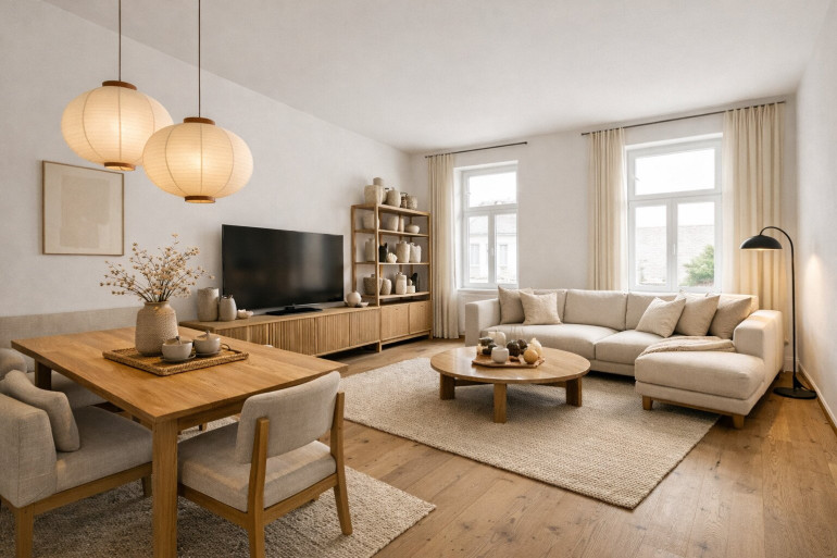 Wohnung - 1020, Wien - 3-Zimmer-Altbauwohnung mit Balkon zum Innenhof | Erstbezug nach Sanierung