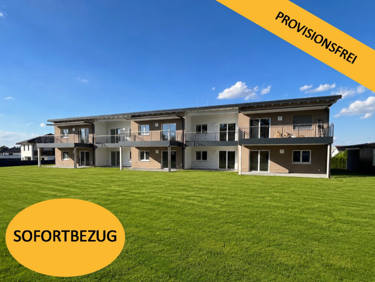 Wohnung - 4910, Ried im Innkreis - Neubau 2-Zimmer Gartenwohnung mit 104 m² Eigengarten / Loggia / Carport und KFZ-Abstellplatz in Ried im Innkreis (Top 4)
