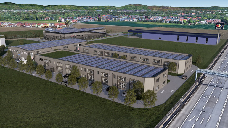 Halle / Lager / Produktion - 4052, Ansfelden - Betriebs-/Produktions- oder Lagerhallen mit Flächen von 47 - 238 m² im Grünwallpark Ansfelden zu verkaufen / vermieten (Top 09b)