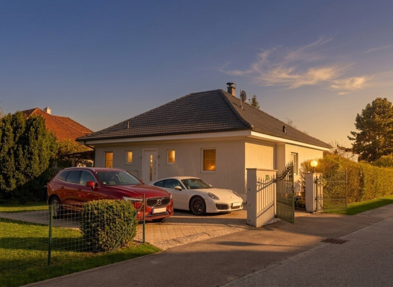 Haus - 3482, Stettenhof - 1.000m² Eigengrund, groooßer, offener Wohnbereich und Sonne im Herzen! Nur ca. 38 Min. von Wien entfernt!