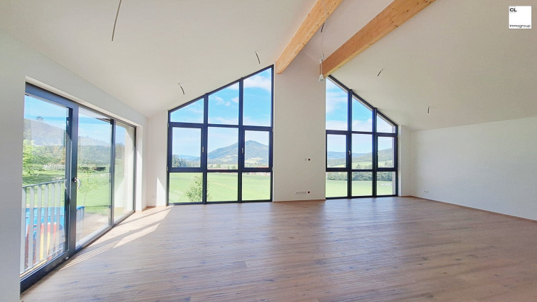 Wohnung - 4882, Oberwang - Alleinlage am Waldrand mit Wildbach - Attersee u Mondsee zum Greifen nahe ZWEITWOHNSITZ