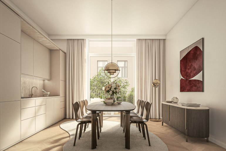 Wohnung - 1030, Wien - ANDEA – Parkside Residences | Großzügiges Wohnen mit 4 Zimmern & Loggia nahe Stadtpark