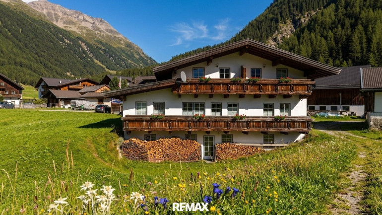 Gastgewerbe - 6441, Umhausen - Apartmenthaus mit 3 Wohneinheiten zur Verpachtung – Wohnen & Arbeiten ideal kombiniert!