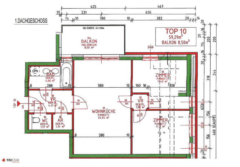 Wohnung - 1110, Wien - NEU! ++ 15 NEUBAUWOHNUNGEN ++ 11 GARAGENPLÄTZE ++ TOP-FINANZIERUNG ++ GARTEN / BALKON / TERRASSE ++ RUHIGE SACKGASSE IN 1110 WIEN ++