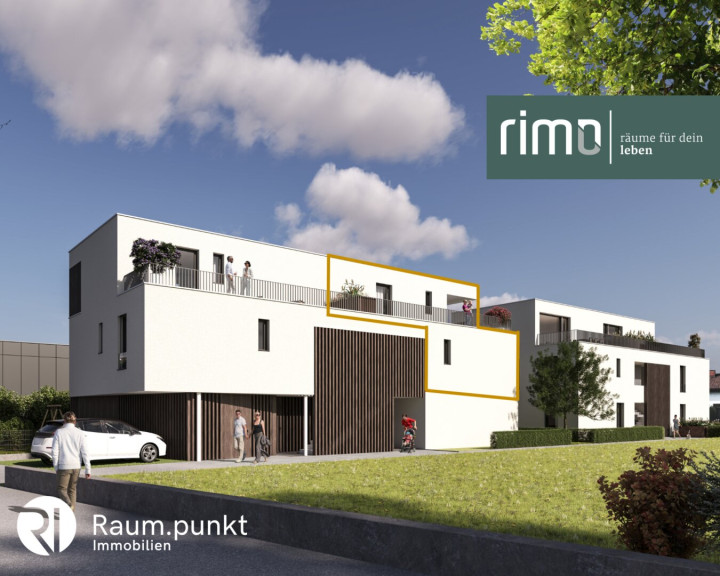 Wohnung - 6844, Altach - Einzigartige 4-Zimmer-Maisonette-Wohnung im Dachgeschoss - Top A2
