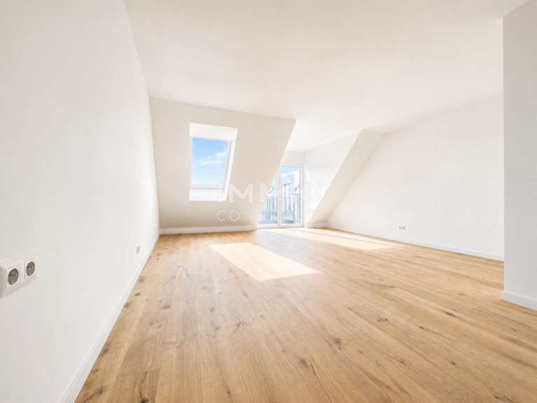Wohnung - 1220, Wien - AKTIONSPREIS! Provisionsfreier 3-Zimmer-Erstbezug im Dachgeschoß mit Südwestbalkon