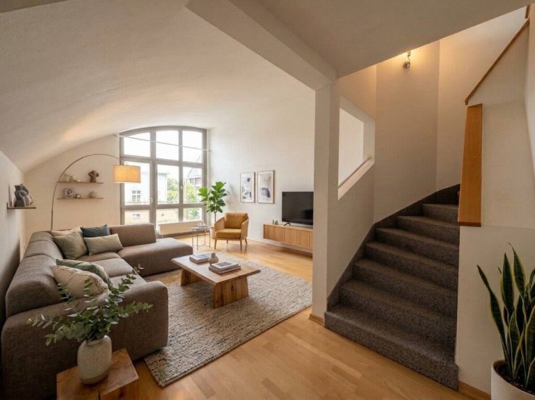 Wohnung - 1140, Wien - 1140! Sonnige 5-Zimmer-DG-Maisonette mit S/W-Terrasse & Balkon in Grünruhelage!