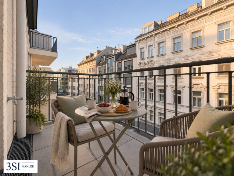Wohnung - 1170, Wien,Hernals - Neu. Modern. Zuhause. – 3 Zimmer mit Balkon