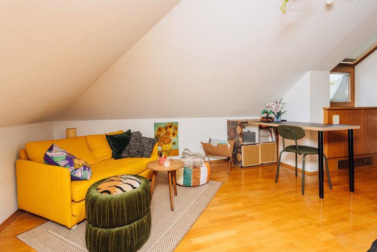 Wohnung - 8010, Graz - Charmante 1-Zimmer-Dachgeschosswohnung in Graz-St. Leonhard