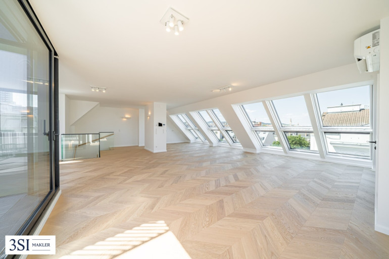Wohnung - 1090, Wien - Über den Dächern des 9. Bezirks – DG-Erstbezug mit Dachterrasse
