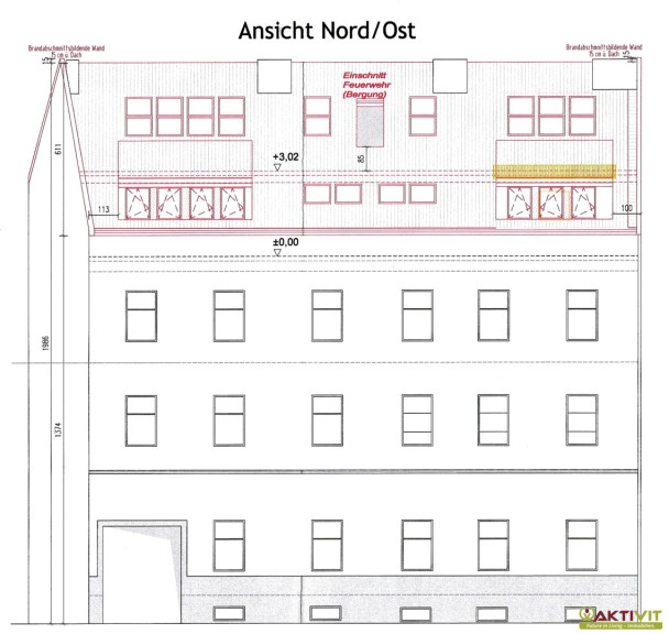 Grundstück - 8020, Graz - 2 Rohdachböden baubewilligt. - 6 Wohneinheiten mit rund 450 m² WNFL. - Wohnlage nahe Lendplatz.