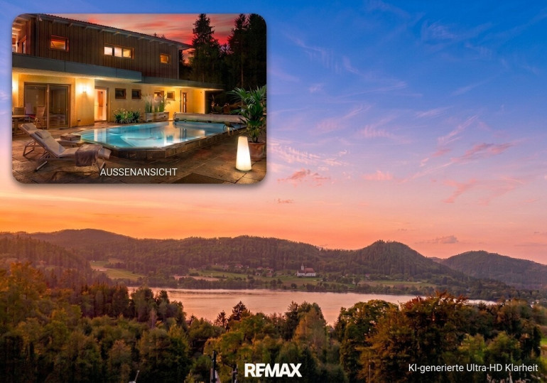 Haus - 9313, St. Georgen am Längsee - Wohnen am See - Luxus trifft Ruhe