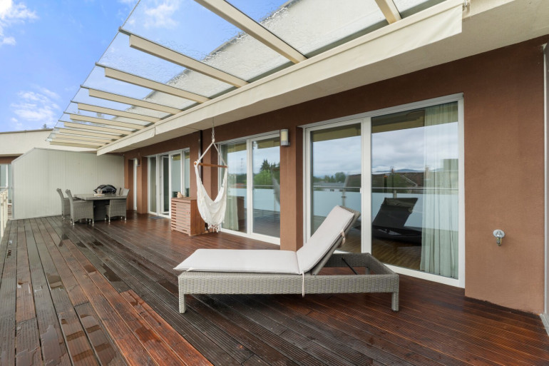 Wohnung - 9020, Klagenfurt,01.Bez.:Innere Stadt - Lichtdurchflutete Wohnung mit Luxus-Terrasse