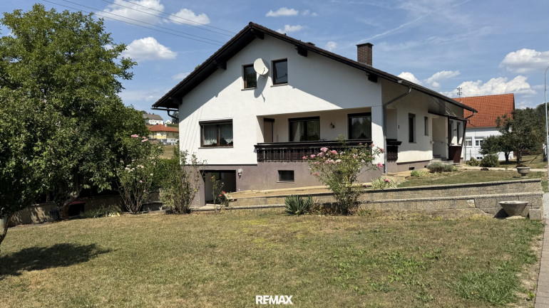 Haus - 7534, Olbendorf - Gepflegtes Einfamilienhaus mit 4 Zimmern, 2 Bäder, Garage & 2 Balkone in Olbendorf, Burgenland!