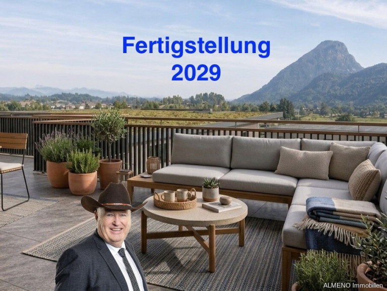 Wohnung - 6341, Ebbs - Wohnpark Kaiseraufstieg Ebbs – Haus A Top 9: 3-Zimmer-Wohnung mit Balkon