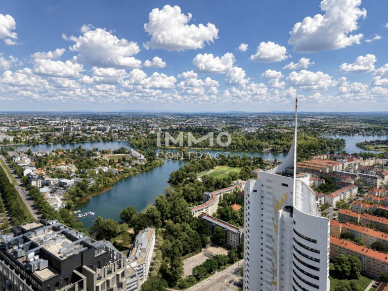 Wohnung - 1220, Wien - DC2 Tower - 45. Etage Morning Glory Studio mit traumhafter Freifläche