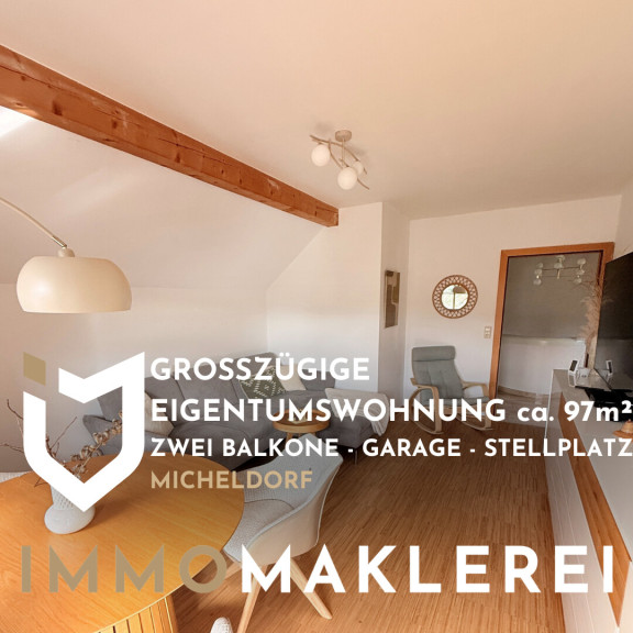Wohnung - 4563, Micheldorf - GROSSZÜGIGE EIGENTUMSWOHNUNG MIT ZWEI BALKONEN GARAGE UND STELLPLATZ