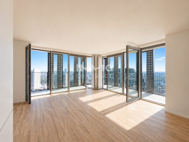 Wohnung - 1220, Wien - 33. Etage DC2 Tower: 3 Zimmer, 2 Loggien mit Wasserblick