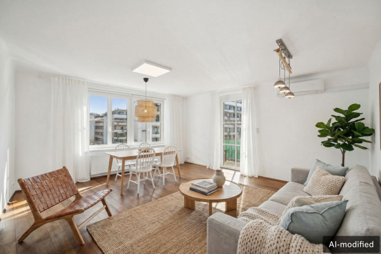 Wohnung - 1100, Wien - Elegante, helle City-Wohnung mit Südbalkon & Lift
Top-Anbindung zum Hauptbahnhof & Flughafen