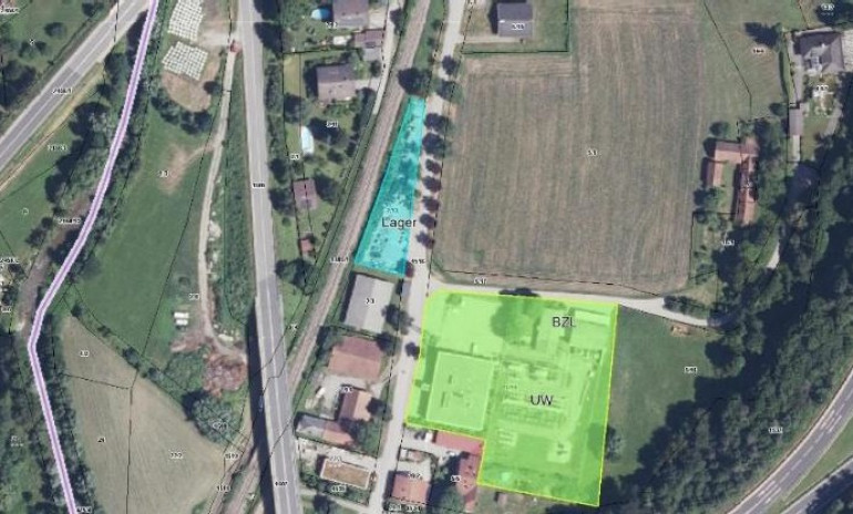 Halle / Lager / Produktion - 2840, Edlitz - Betriebsgrundstück mit Lagerfläche in Edlitz