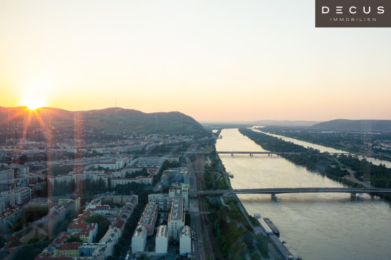 Büro / Praxis - 1200, Wien - | MILLENNIUM TOWER | Erstklassige Büros mit Ausblick