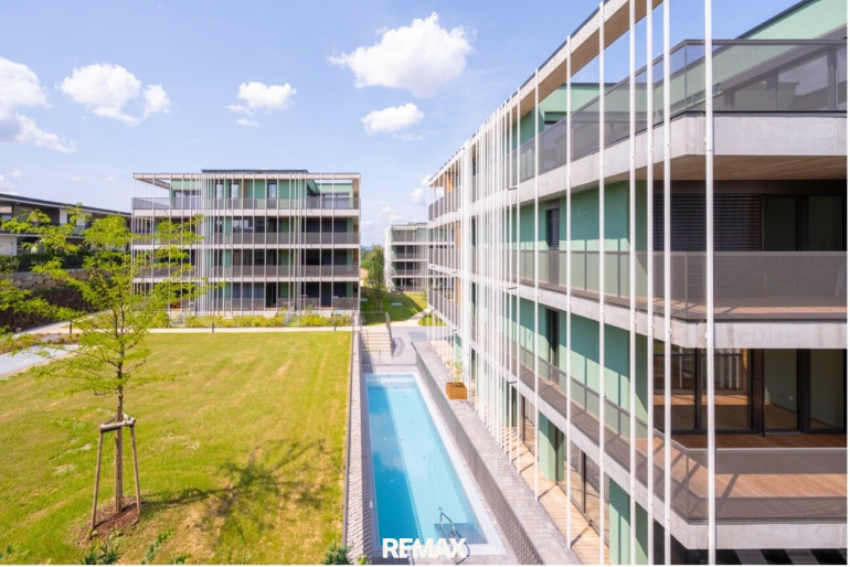 Wohnung - 4540, Bad Hall - ERSTBEZUG – barrierefreie 3-Zimmer-Wohnung mit Einbauküche, Balkon und Tiefgaragenstellplatz in sonniger Lage!