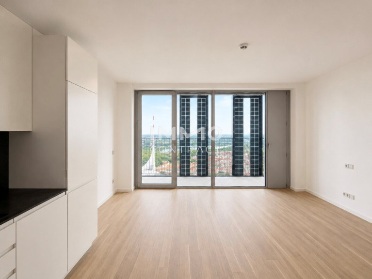 Wohnung - 1220, Wien - Erstbezug: 34. Etage DC2 Tower - Kompaktes Premium-Studio mit Loggia