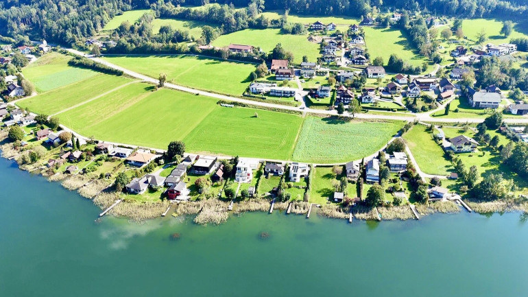 Grundstück - 9500, Villach - Herrliches Bauland mit Seeblick bereits aus dem Erdgeschoss