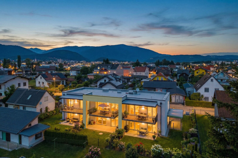 Wohnung - 9500, Villach - Wohnen im Grünen und doch in der Stadt. Für Anleger.
