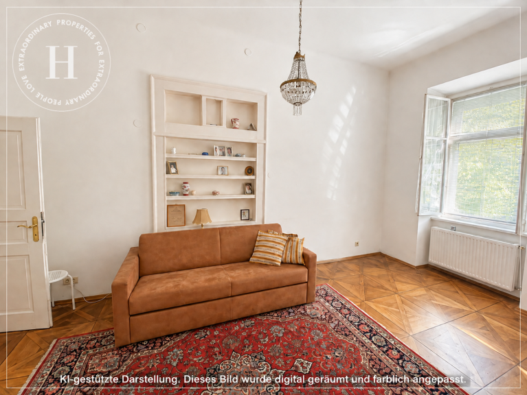 Wohnung - 8010, Graz - Graz - Geidorf: Charmante Altbau Wohnung mit Eigengarten|Graz - Geidorf: Charming apartment in an older building with a private garden