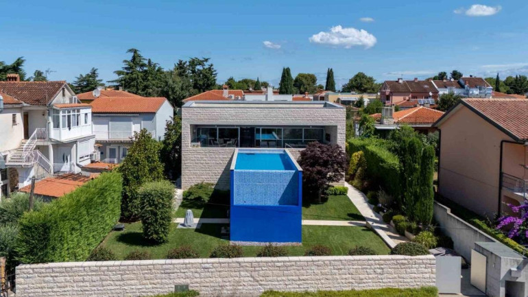 Haus - 52470, Umag - # Moderne Residenz im Zentrum von Umag / Istrien # Architektur, Privatsphäre und Meerblick