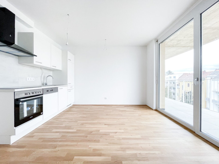 Wohnung - 8020, Graz - Zentrumsnahe 2-Zimmer-Wohnung mit großem Balkon in den grünen Innenhof