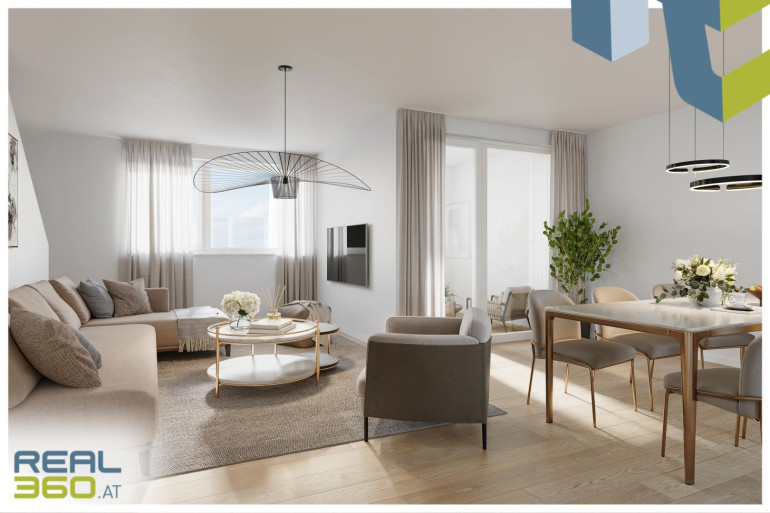 Wohnung - 4020, Linz - Top 7 - Ruhig gelegenes Penthouse mit Loggia und Balkon im revitalisierten Altbau! ERSTBEZUG