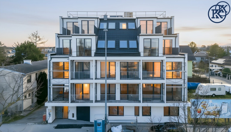 Wohnung - 1220, Wien,Donaustadt - Einzigartig: 2-Zimmer-DG-Wohnung mit riesiger 16 m² Sonnenterrasse – Freiluft-Wohnzimmer!